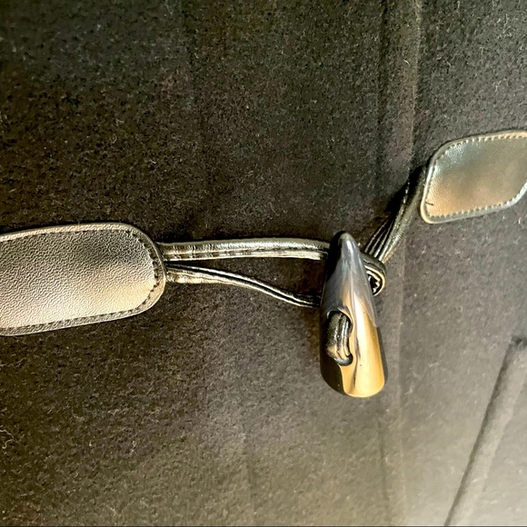 Pendleton Petite Medium wool trench coat with toggles & detachable hood - Picture 3 of 7